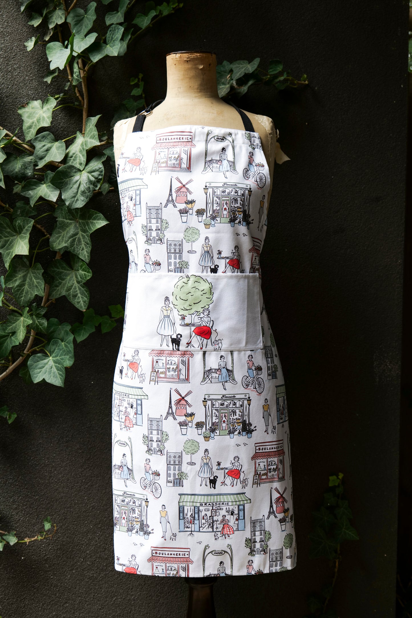 Retro Paris Apron